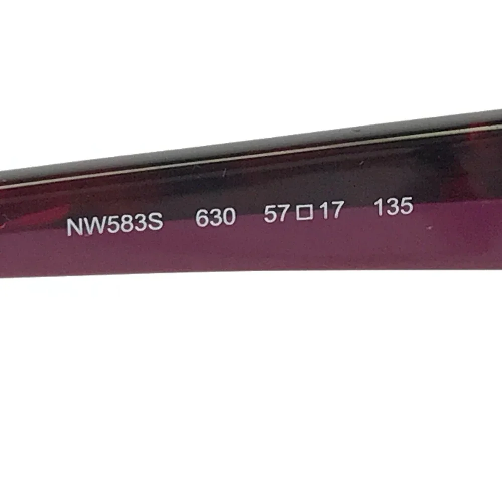 Nine West Eyeglasses Frames NW583S 630 Purple Red Tortoise Cat Eye 57-17-135